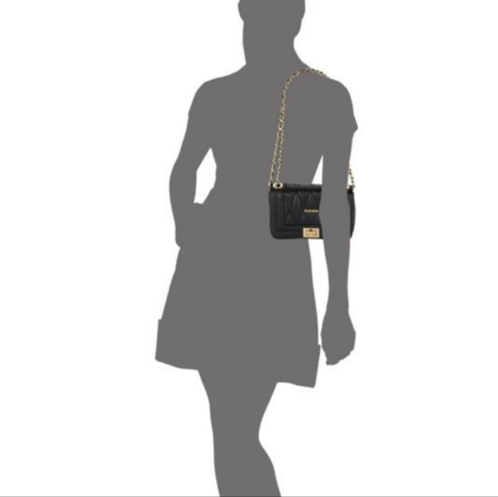 Valentino by Mario Valentino Beatriz D Leather Shoulder Bag - Picture 4 of 12